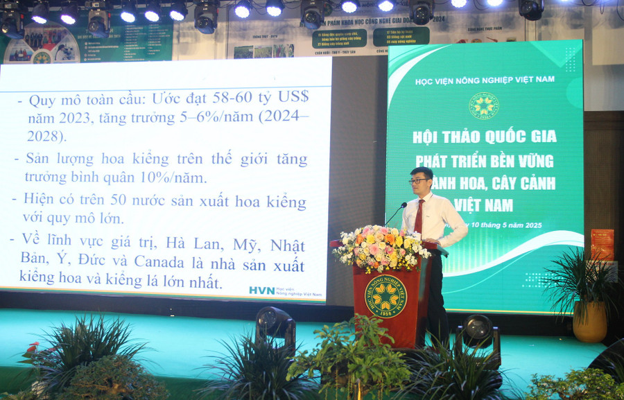PGS. TS Nguyễn Anh Trụ - Học viện Nông nghiệp Việt Nam chia sẻ về tổng quan thị trường hoa và cây cảnh. hoacaycanh-4.jpg