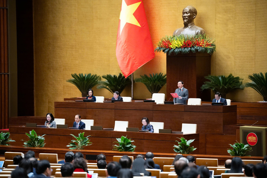 Toàn cảnh phiên họp.