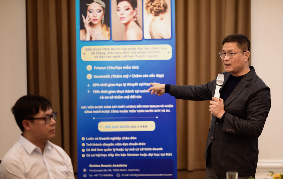 Thông tin về chương trình đào tạo nghề làm đẹp theo tiêu chuẩn Đức, mở rộng cơ hội học tập, việc làm cho giới trẻ Việt Nam. lamdep-2.jpg