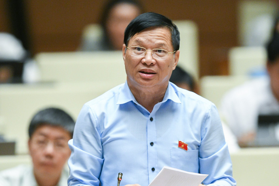 Đại biểu Quốc hội Trần Văn Tiến (Đoàn Vĩnh Phúc).
