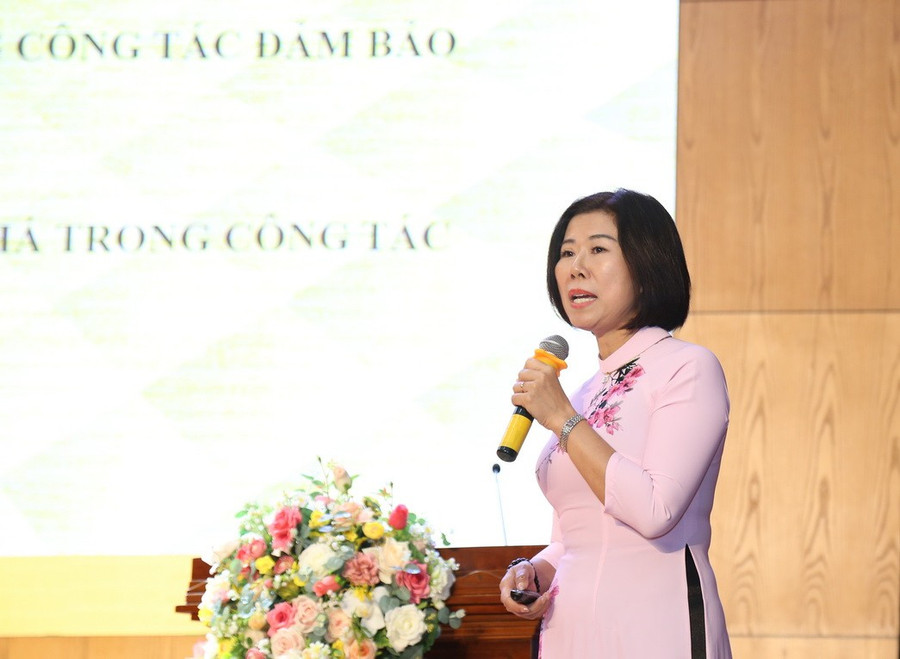 PGS.TS Nguyễn Thị Hòa – Trưởng phòng Khảo thí và Đảm bảo chất lượng. kiemdinhchatluong-7.jpg