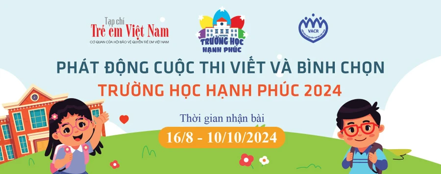 Phát động Cuộc thi viết và bình chọn Trường học hạnh phúc năm 2024