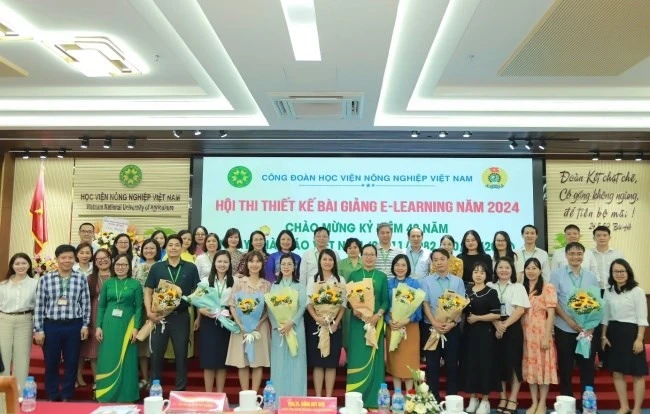 Học viện Nông nghiệp Việt Nam tổ chức Hội thi thiết kế bài giảng E-Learning