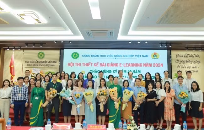 Học viện Nông nghiệp Việt Nam tổ chức Hội thi thiết kế bài giảng E-Learning