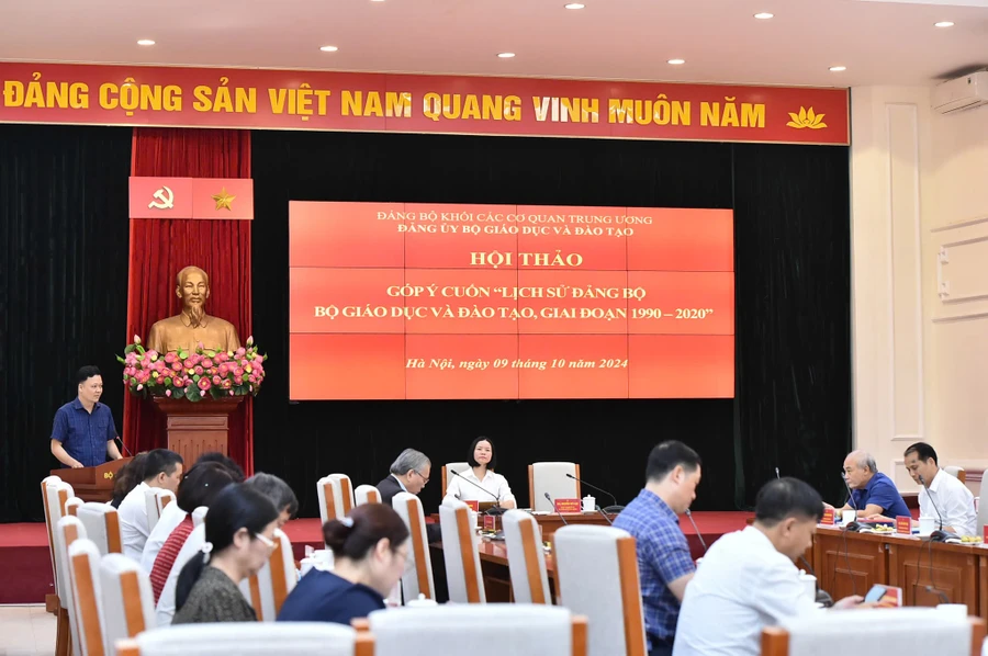 Toàn cảnh hội thảo.