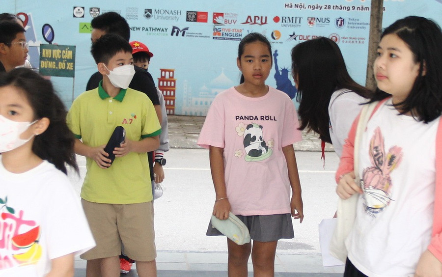 Thí sinh dự thi đánh giá năng lực vào lớp 6, Trường THCS và THPT Nguyễn Tất Thành (Trường ĐH Sư phạm Hà Nội). img-0375.jpg