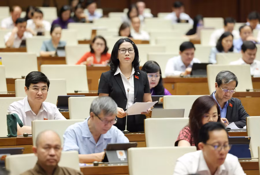 Đại biểu Quốc hội Nguyễn Thị Lan.
