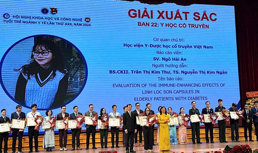 Ngô Hải An đoạt giải Xuất sắc tại Hội nghị khoa học và công nghệ tuổi trẻ ngành Y tế lần thứ XXII, được tổ chức ở Trường ĐH Y dược Cần Thơ). 