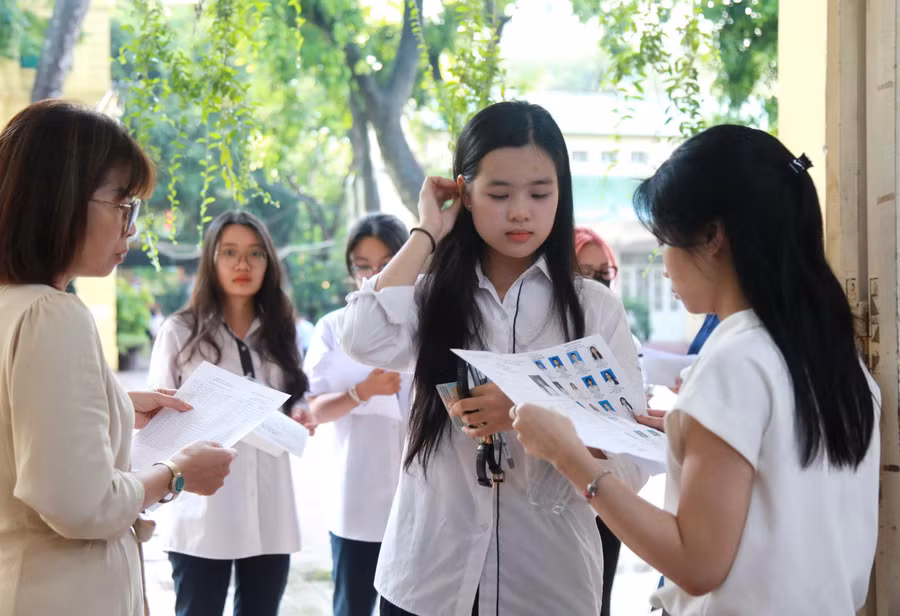 Thí sinh thi tốt nghiệp THPT năm 2025.