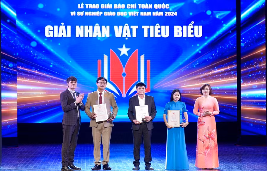 Lễ trao giải Báo chí Toàn quốc “Vì sự nghiệp Giáo dục Việt Nam” năm 2024.