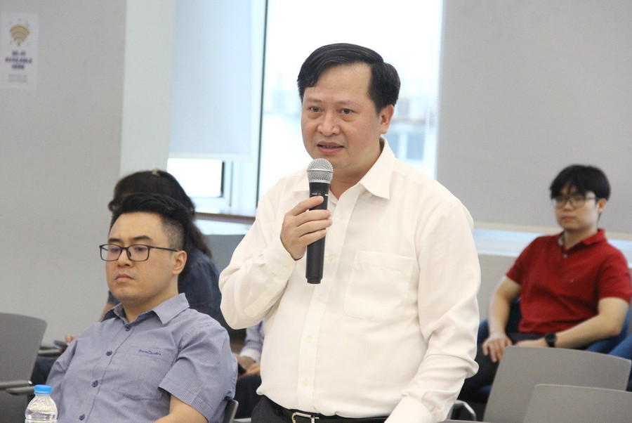 Ông Nguyễn Mai Dương - Cục trưởng Cục Đổi mới sáng tạo (SATI, Bộ Khoa học và Công nghệ). img-3861.jpg