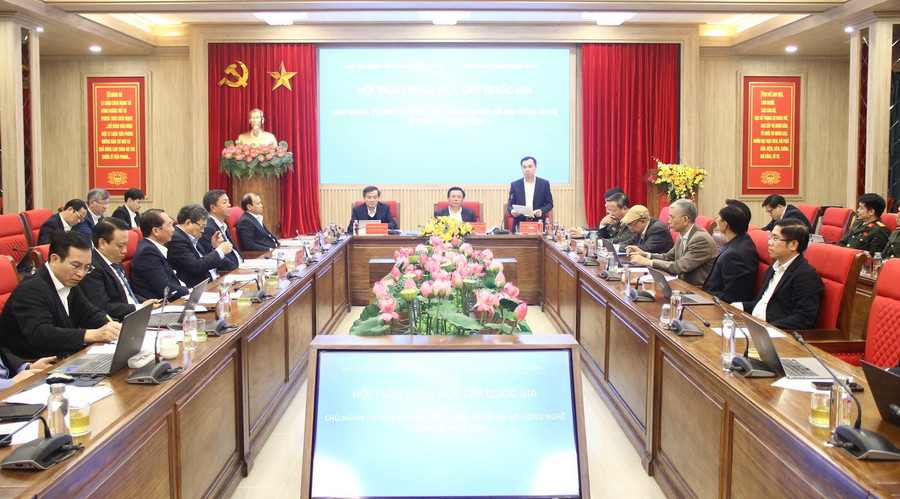 Toàn cảnh hội thảo.