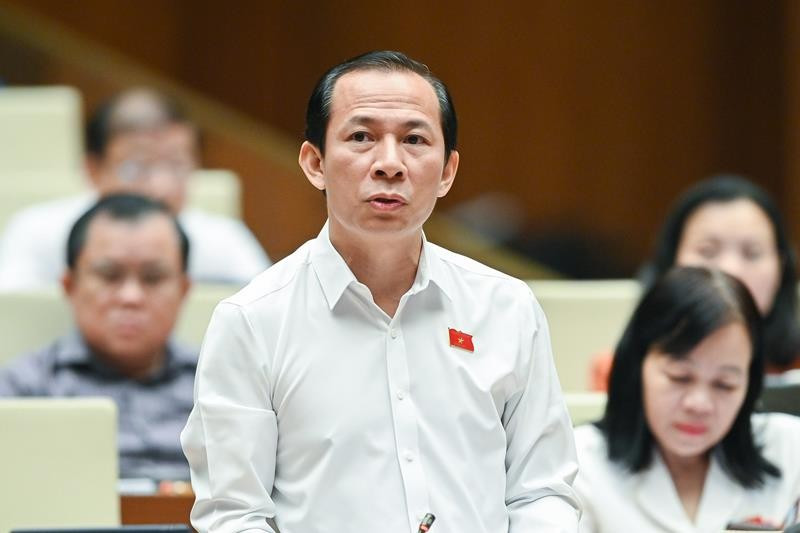 Đại biểu Quốc hội Võ Mạnh Sơn.