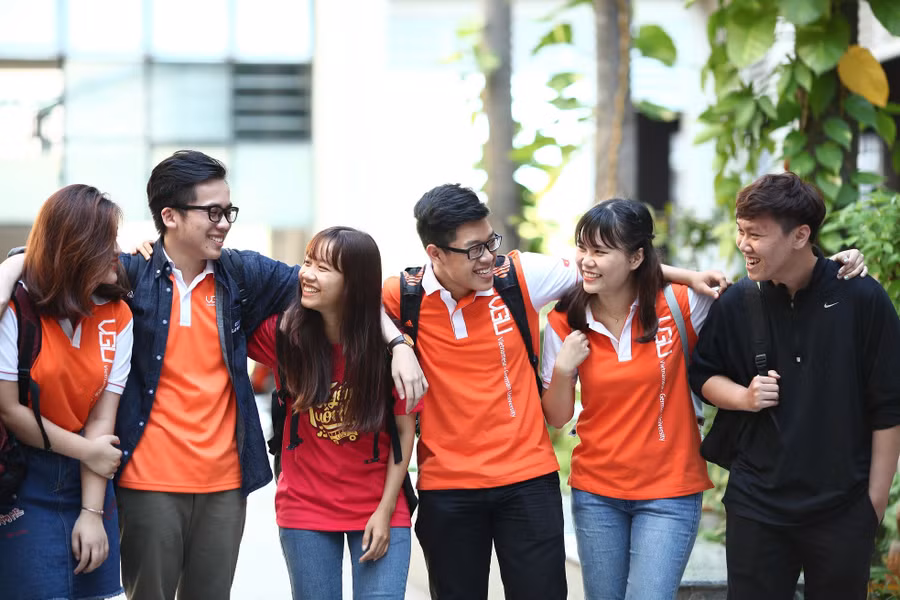Sinh viên Trường Đại học Việt Đức. Ảnh: VGU.