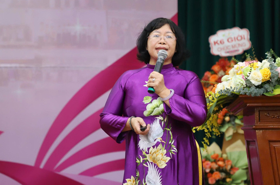 PGS.TS Dương Kim Anh – Phó Giám đốc Học viện Phụ nữ Việt Nam chia sẻ định hướng phát triển giai đoạn 2025 – 2035 của Khoa Giới và Phát triển. gioijpg1.jpg