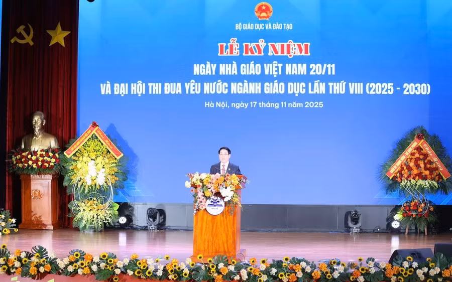 Chủ tịch nước Lương Cường phát biểu.