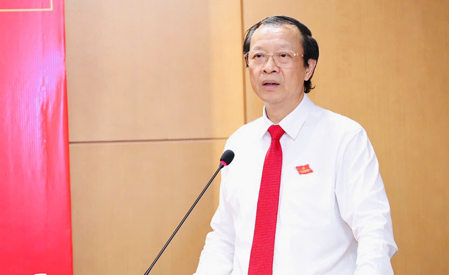 Thứ trưởng Phạm Ngọc Thưởng phát biểu tại Đại hội. thutruongphamngocthuong.jpg