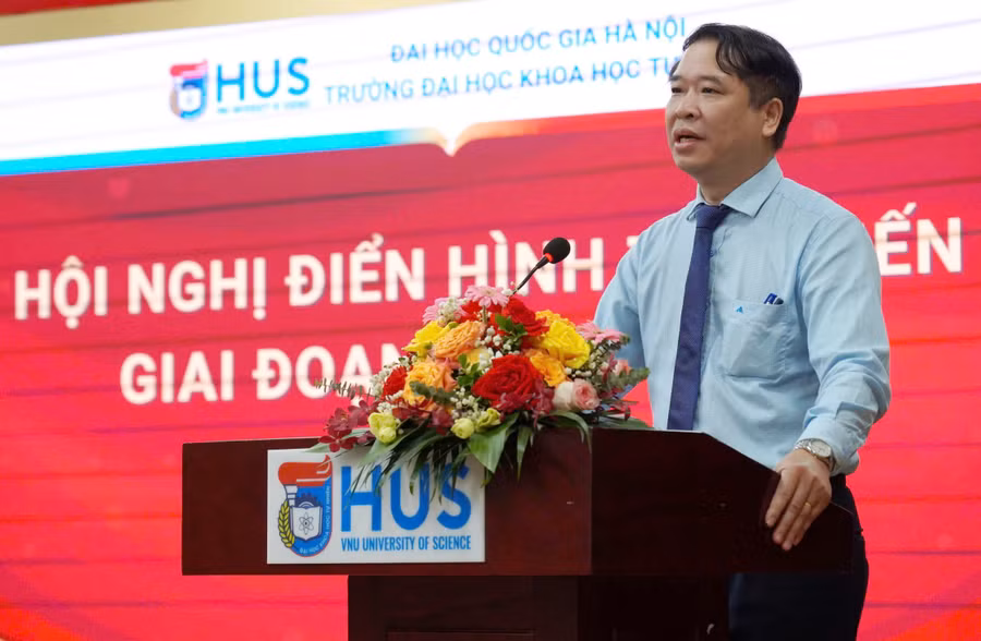 GS.TS.Lê Thanh Sơn - Hiệu trưởng Trường ĐH Khoa học Tự nhiên (ĐH Quốc gia Hà Nội) nhiệm kỳ 2025-2030.