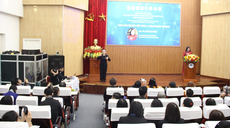 Toàn cảnh hội thảo.