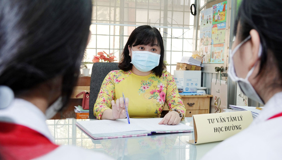 Đẩy mạnh tư vấn, giải quyết những vấn đề tâm thần, tâm lý học sinh. Ảnh minh họa/internet.