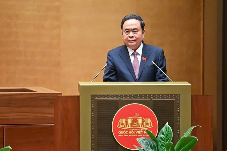 Chủ tịch Quốc hội Trần Thanh Mẫn phát biểu bế mạc Kỳ họp thứ 9, Quốc hội khóa XV.