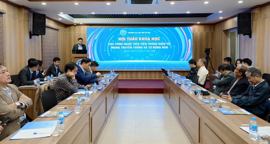 Quang cảnh hội thảo.