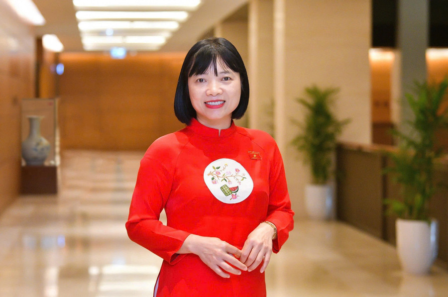 Đại biểu Quốc hội Nguyễn Thị Việt Nga (đoàn TP Hải Phòng).