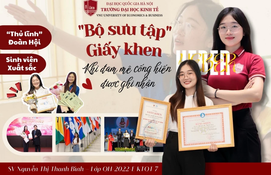 Nữ sinh trường Kinh tế gửi thanh xuân vào hoạt động Đoàn - Đội