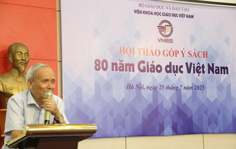 PGS.TS Trần Kiều - nguyên Viện trưởng Viện Khoa học Giáo dục Việt Nam. img-1858.jpg