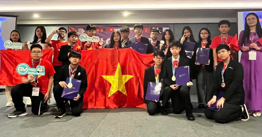 Đoàn học sinh Việt Nam xuất sắc giành giải cao tại Kỳ thi Olympic Hóa học Châu Á AChO năm 2025.