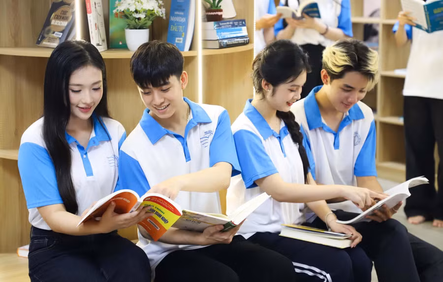 Sinh viên Học viện Phụ nữ Việt Nam.