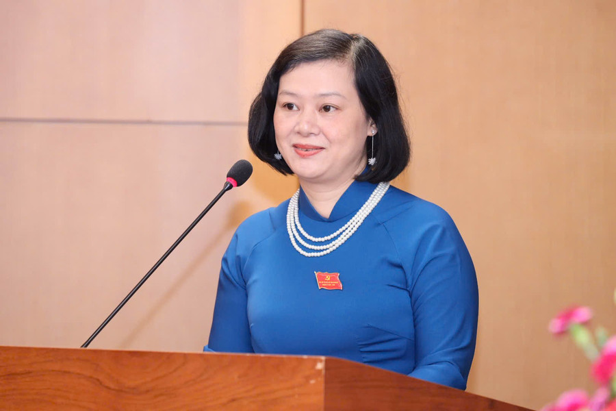 Đảng viên tham luận tại Đại hội. cucnhagiaojpg3.jpg