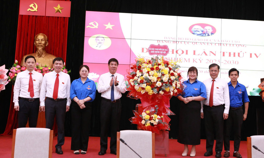Đoàn Thanh niên Cục Quản lý chất lượng chúc mừng Đại hội. cucquanlychatluongjpg3.jpg