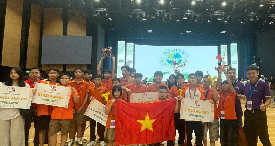 Học sinh Việt Nam đã xuất sắc trên đấu trường quốc tế về STEM–Robotics.