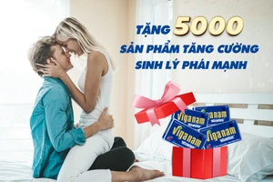 Ưu đãi 5.000 phần quà tăng cường sức khỏe và sinh lý cho nam giới