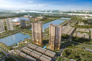 The Continental sở hữu vị trí đẹp nhất đại đô thị