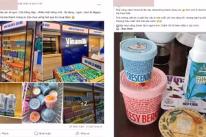 Chia sẻ của người dùng trên mạng xã hội về các sản phẩm mới của Vinamilk.