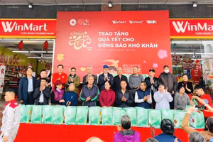 WinMart_WinMart+_WiN tích cực kêu gọi khách hàng cùng tập thể nhân viên đồng hành với chiến dịch Gửi quà Góp Tết