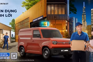 Nhận ngay 10 triệu đồng khi đặt cọc sớm xe điện chở hàng Vinfast Ec Van
