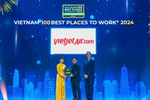 Giải thưởng 'Nơi làm việc tốt nhất VN 2024' xướng tên Vietjet, FPT, Vingroup