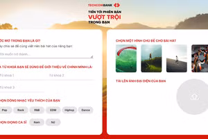 Techcombank kết hợp cùng AI tạo nên hàng nghìn bài hát cổ vũ 'Phiên bản vượt trội trong bạn'