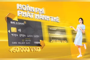 Hoàn phí chuyển đổi cùng quà tặng hấp dẫn cho chủ thẻ chip Contactless của BAB