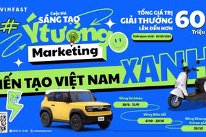 Vinfast tổ chức cuộc thi 'Kiến tạo Việt Nam xanh', tôn vinh ý tưởng Marketing 