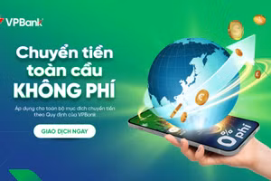 Trải nghiệm chuyển tiền quốc tế 0 đồng tại VPBank