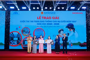 Giải xuất sắc đã được trao cho 2 giáo viên tại buổi lễ.