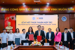 SHB ký kết hợp tác với Trường Đại học Vinh