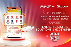 Vietjet SkyJoy được vinh danh tại ASOCIO DX Award 2024