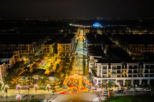 Thành phố Thiên niên kỷ T&T City Millennia bừng sáng trước đại nhạc hội