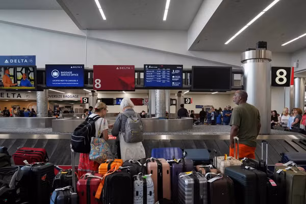 AI giúp giảm tắc nghẽn tại sân bay.