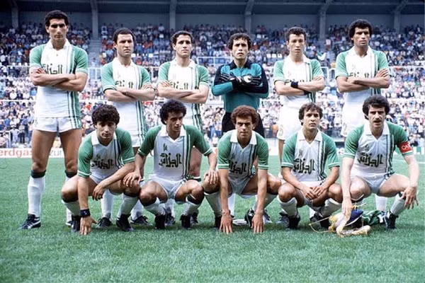 Algeria gây sốc khi đánh bại Tây Đức tại World Cup 1982.